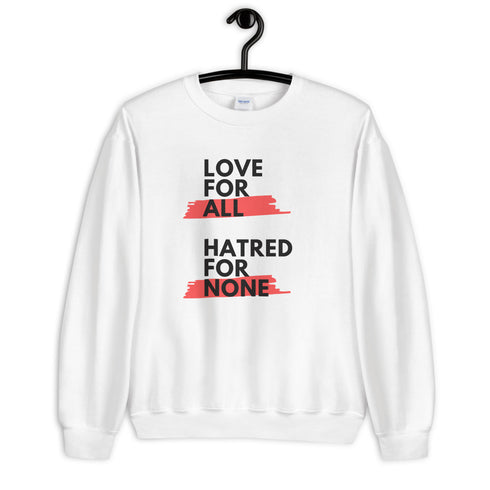 Love For All Sweatshirt